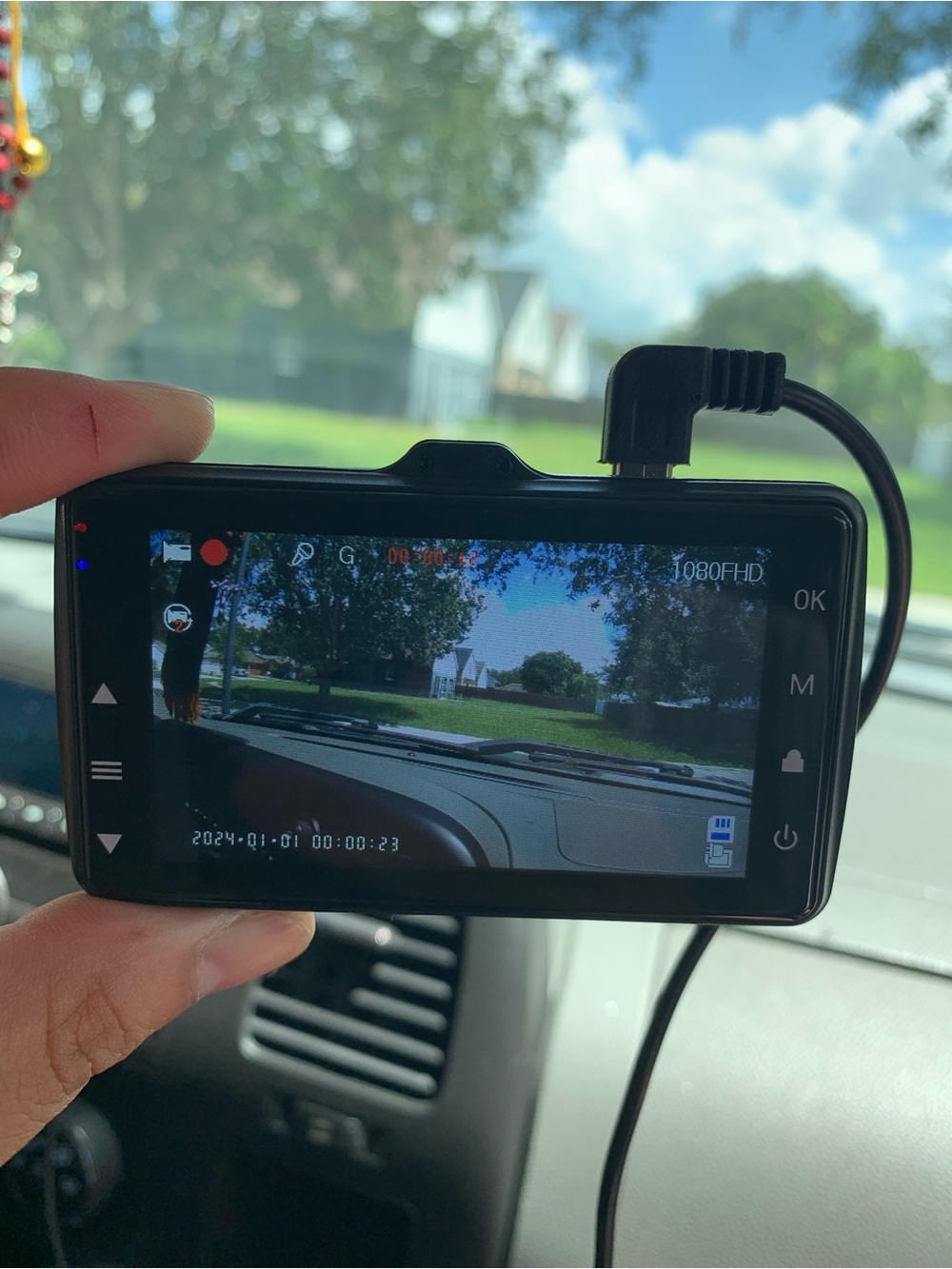 Car dash cam camera